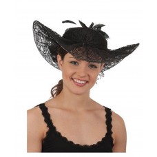 Ladies Kentucky Derby Southern Belle Hat Black  eb-63319354
